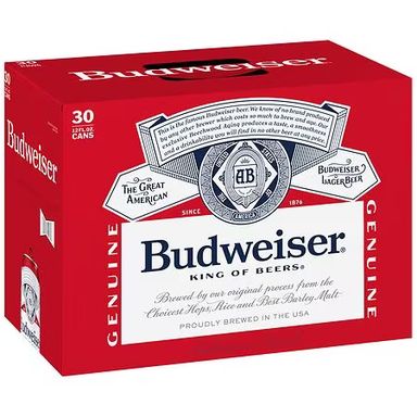 Budweiser Beer 24 pack