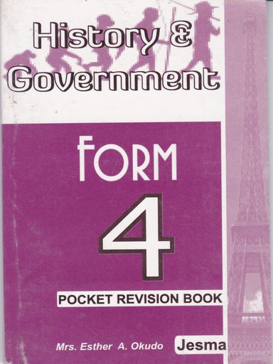 KCSE History Form 4 Pocket Note Book