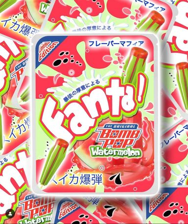 Fanta Bomb 💣 Pop Watermelon 🍉