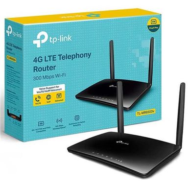 TL-MR6500v N300 4G LTE Telephony WiFi Router