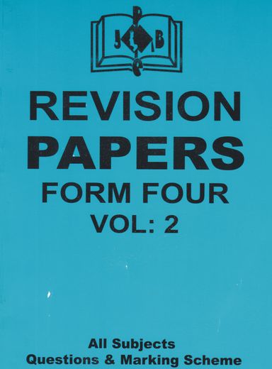 FORM FOUR REVISION PAPERS BOOK VOL 2