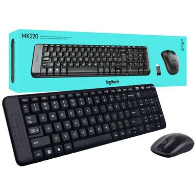 Logitech MK220 Wireless Keyboard & Mouse Combo