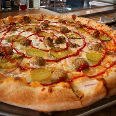 Cheese Burger PIzza