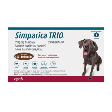 Simparica Trio 40 - 60 kg