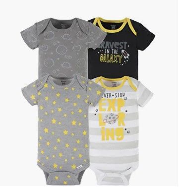 Gerber baby boys 0-3 months onesies 