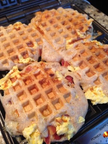 Bacon, Egg & Cheese Waffle 