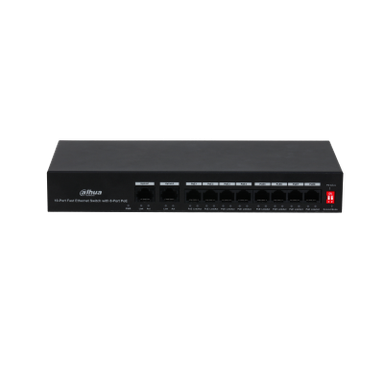 PFS3010-8ET-65​ - DAHUA 10-Port Fast Ethernet Switch with 8-Port PoE(65W)