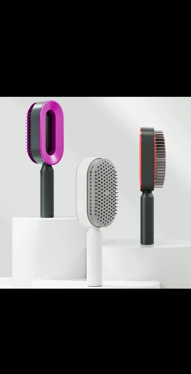 Brosse autonettoyante femme