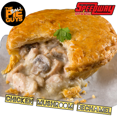 Chicken Mushroom Bechamel Pie