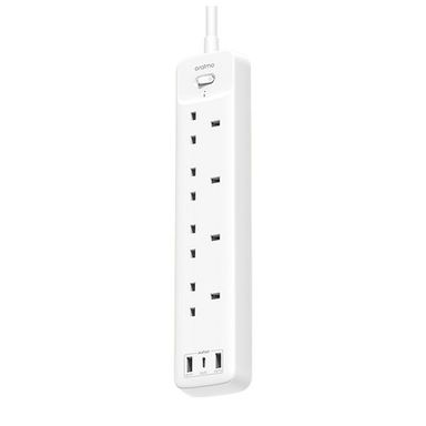 Oraimo OWS-U351 PowerHub Smart Fast Charging 4 AC Outlets 3 USB Ports UK Massive Extension Socket 