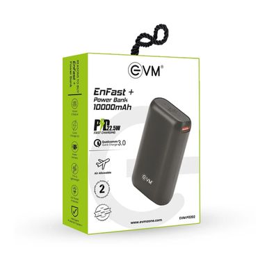 EVM EnFast+ PD22.5W 10000mAh  PowerBank