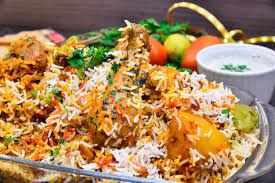 Chicken Biryani & Raitha