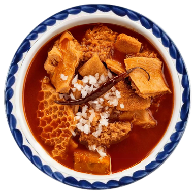 Caldo de Pancita de Res