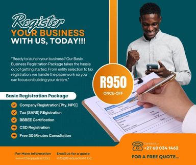 Company Registration Package - StartUp