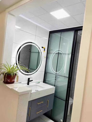  LED antifogging bathroom mirror 