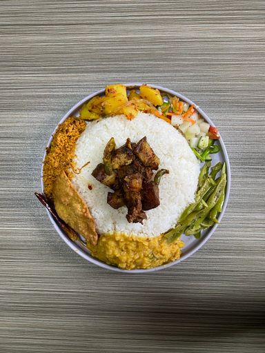 Pork Rice & Curry 