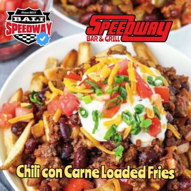 Chili con Carne Loaded Fries 