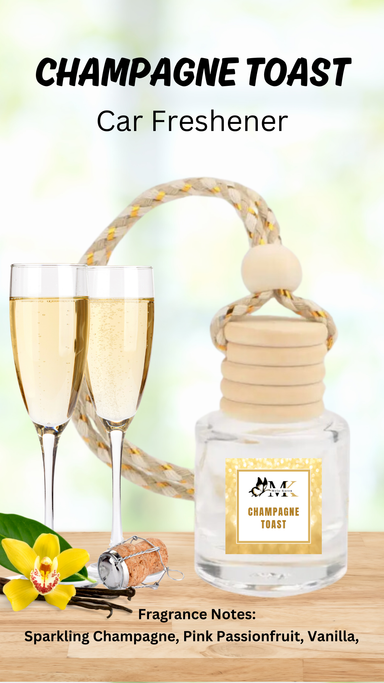 Champagne Toast Car Freshener