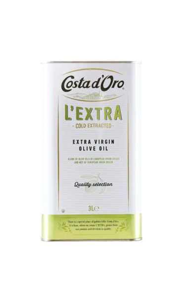 Costa d'Oro Extra Virgin Olive Oil 3L