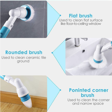 electric cleaning brush telescopic