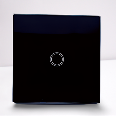 Smart Wall Touch Switch (Black 1 Gang)