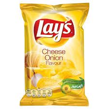 Lays cheese and onion