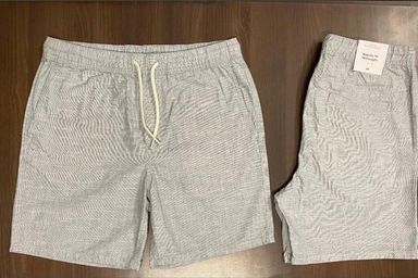 H&M Regular Fit Linen- blend Shorts