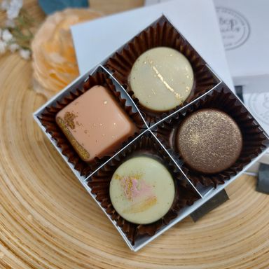 Luxury 4pc BonBon Giftbox with Popular Flavors