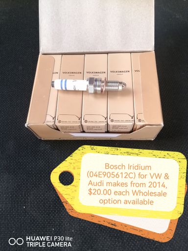 Bosch Iridium short reach spark plugs