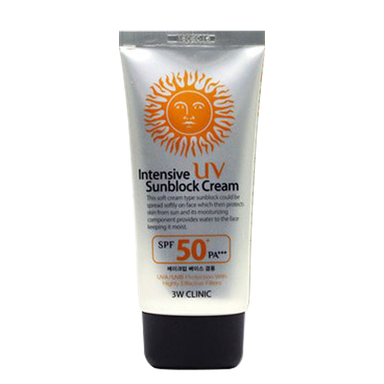 3W CLINIC SUNCREAM 70ML