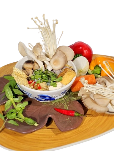 BN02 - Bún nấu chao, nấm Organic