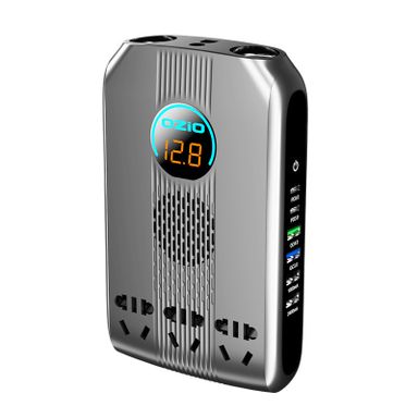 300W Smart Car LED Digital Display Power Inverter 