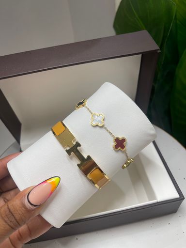 Gold Hermes set 