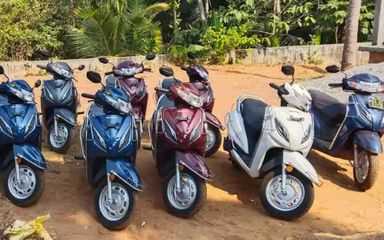 Scooty on rent