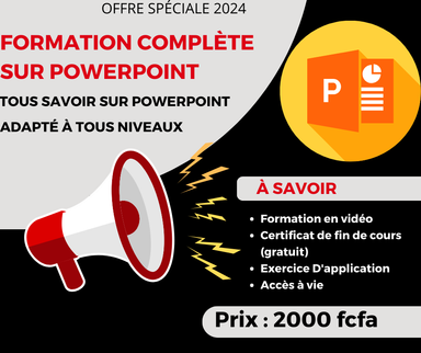 Formation sur Powerpoint