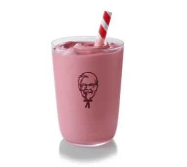 Strawberry milkshake 