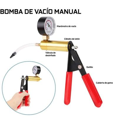 sangrador de travões Bomba Líquidos travagem Verificador de Vácuo
