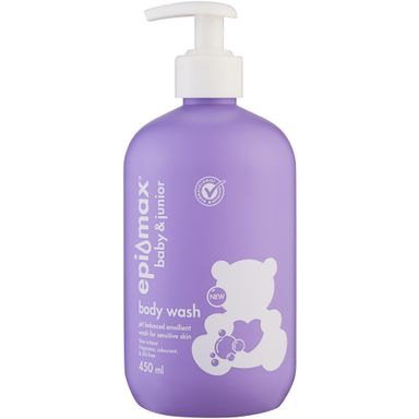 Epimax junior baby body wash 450ml