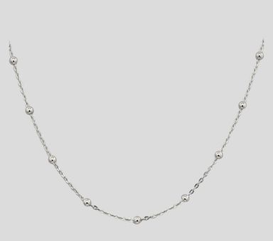 Dainty Satellite bead Necklace 