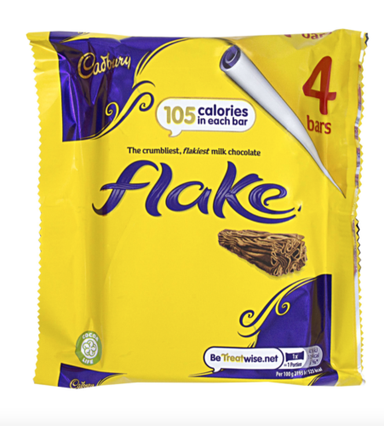 Cadbury flake (4 pcs=80 g)