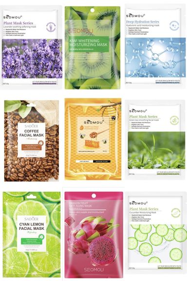 25pcs Korean Facial Mask