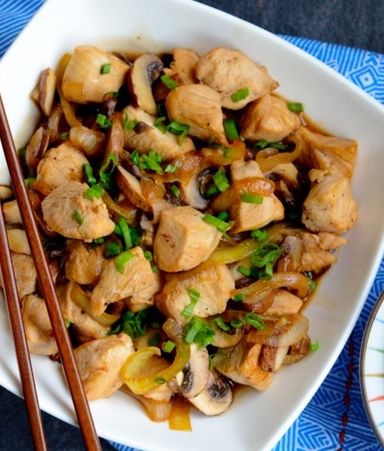 Chicken in Oyster Sauce 