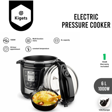 6L Electric Pressure Cooker