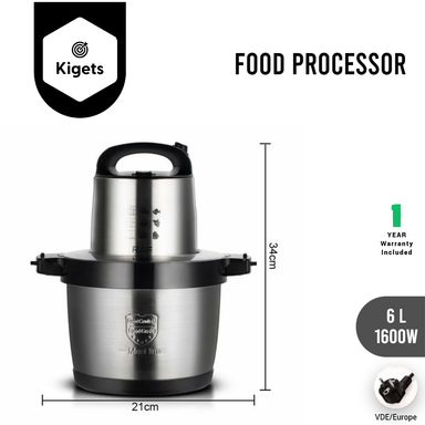 6L Food Processor