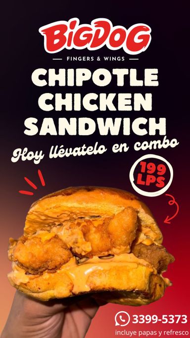 Combo Chipotle Chicken Sandwich 