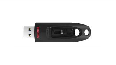 SanDisk Ultra 128 GB USB 3.0 (SDCZ48-128G-I35) Pen Drive (Black) 100% Original Products With GST