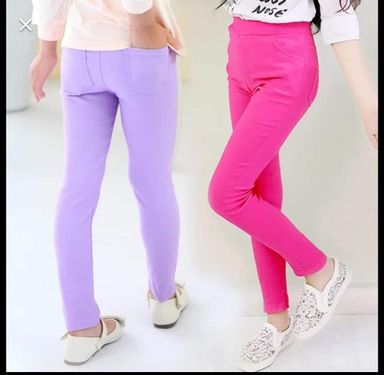 Candy colorful Jeggings for girls 