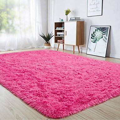 Fluffy carpets 