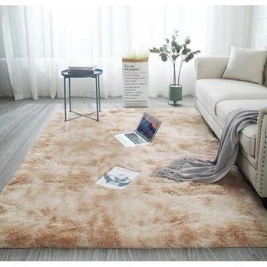 Fluffy carpets 