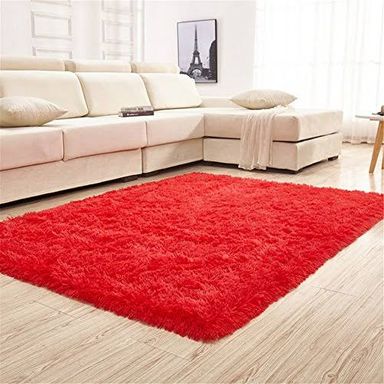 Fluffy carpets 